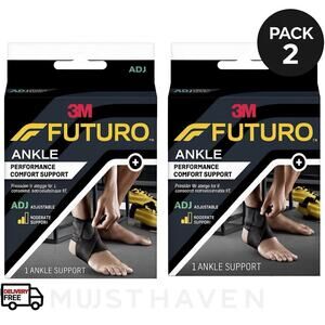 Futuro - 2 Pack - Infinity Precision Fit Ankle Support, Adjustable